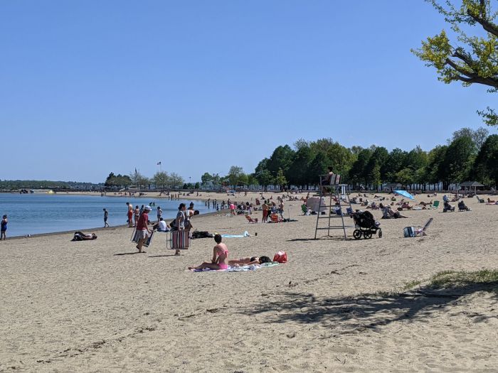 castle island beach boston